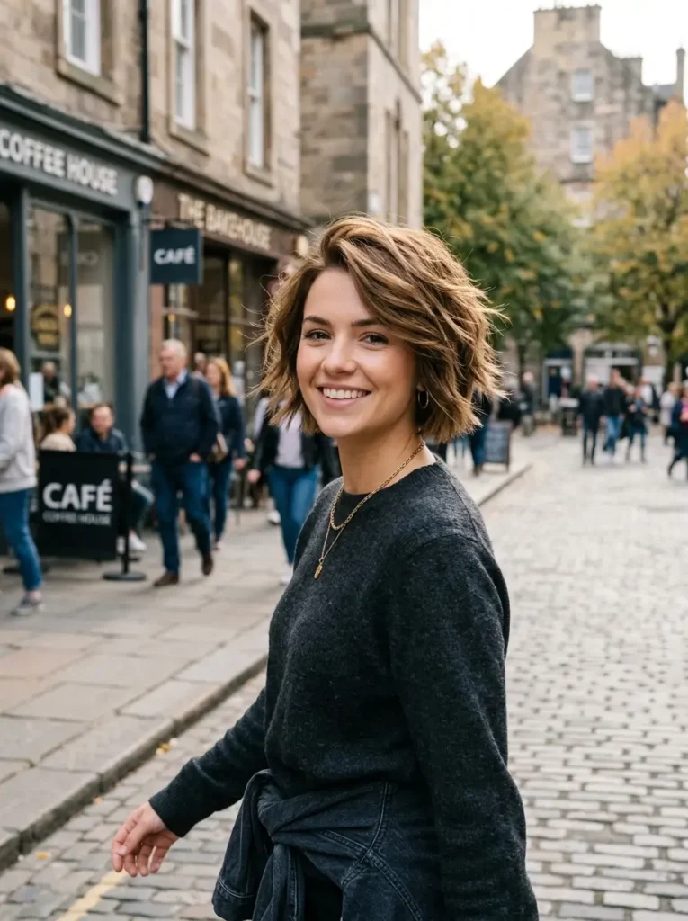 Choppy Short Bob