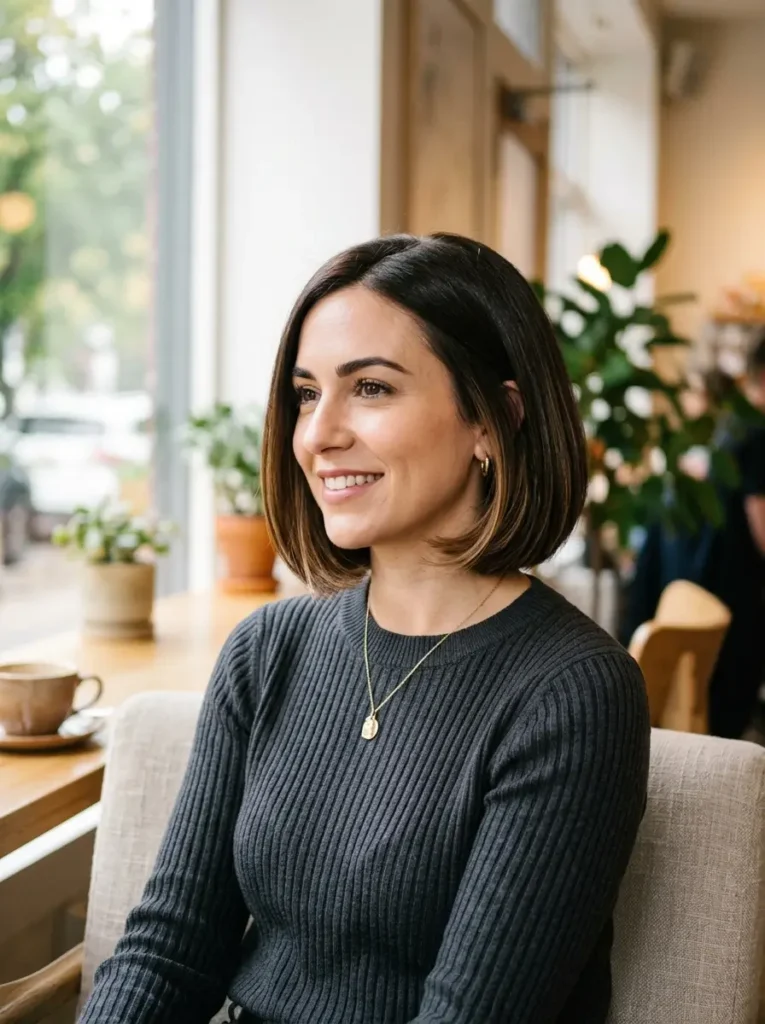 Classic Bob With Soft Underlayers