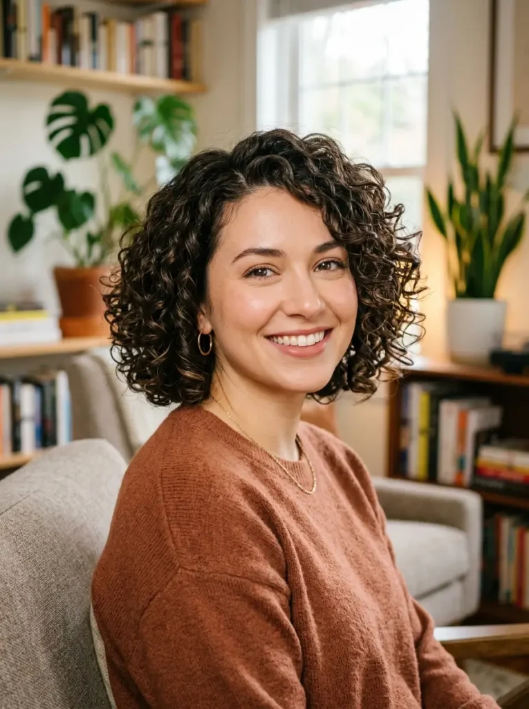 Classic Curly Bob