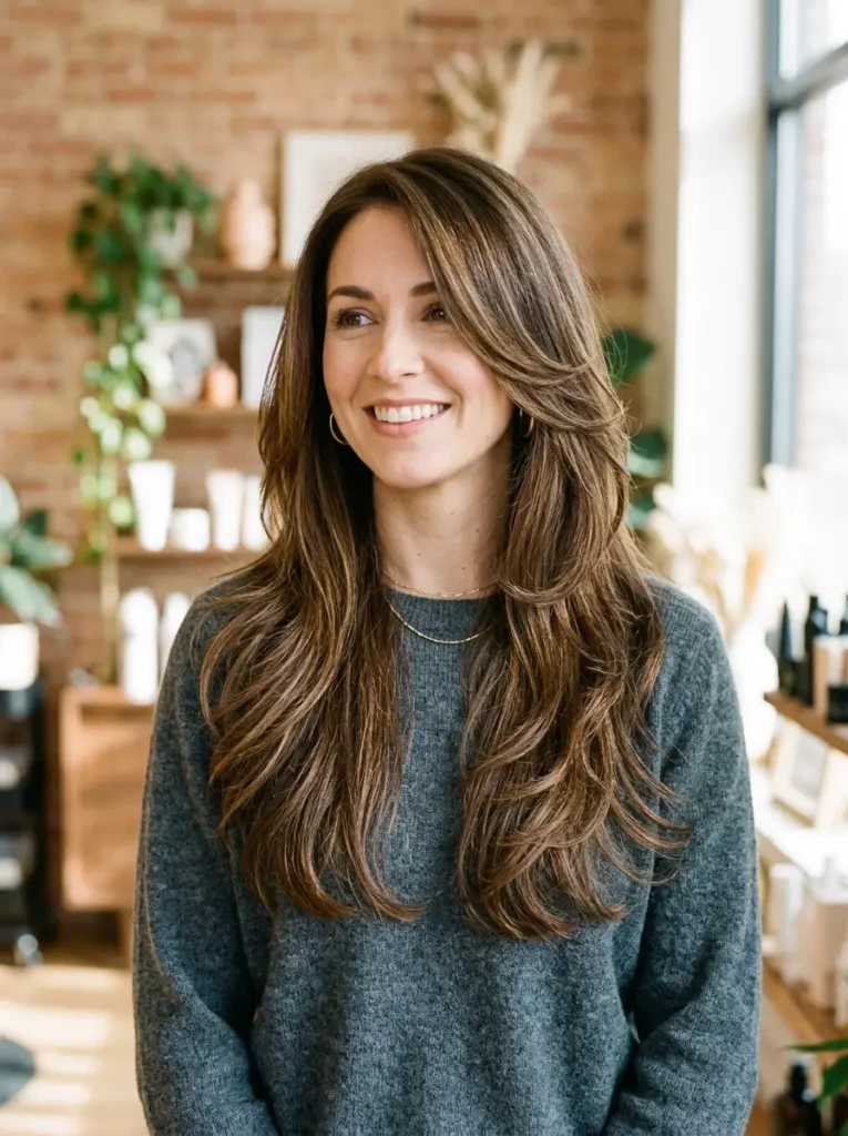 Classic Long Layered Haircut