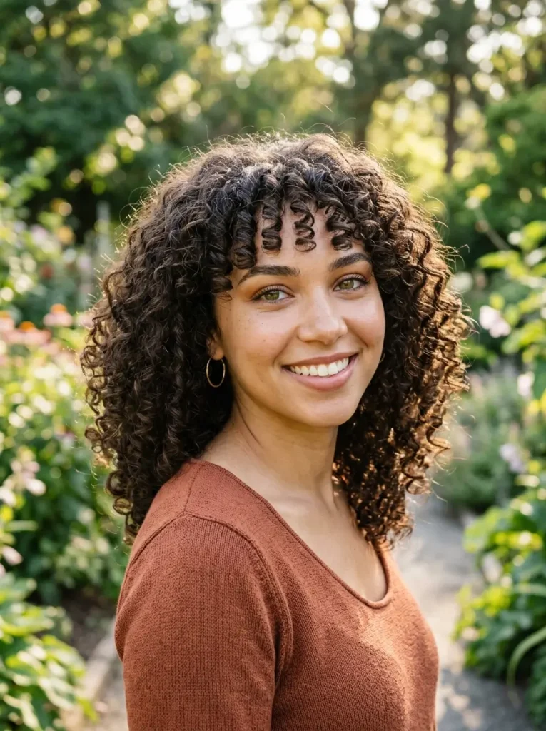 Curly Bangs