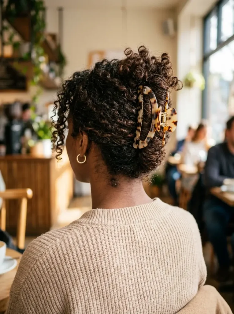 Curly Claw Clip Twist