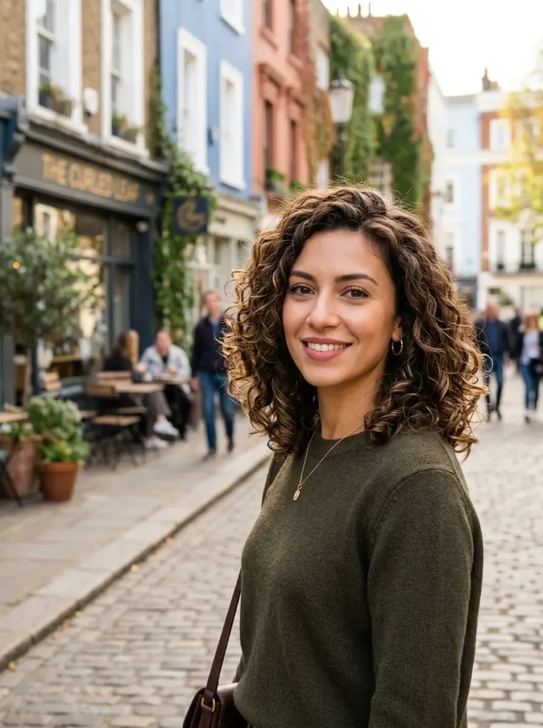 Curly Long Bob