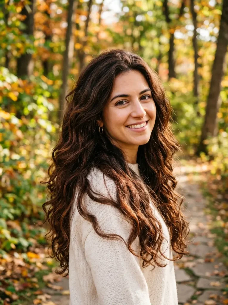 Dark Chestnut Brown Hair