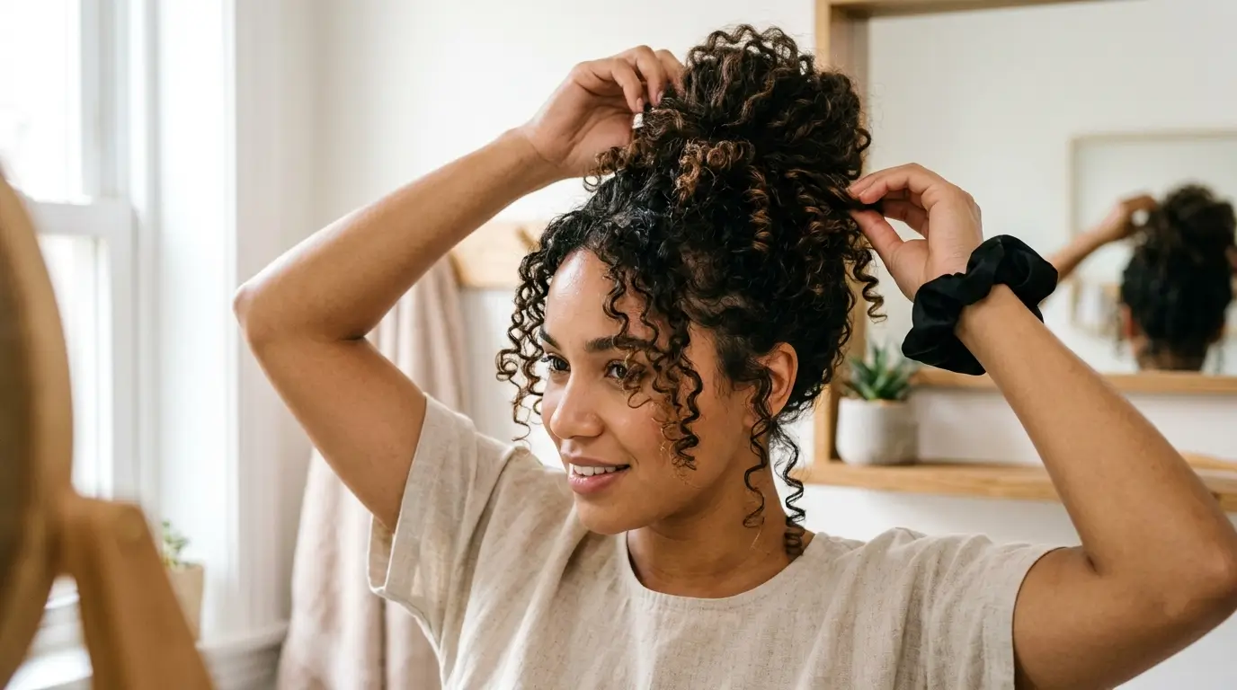 Easy Hairstyles for Curly Hair You Can Do in Minutes