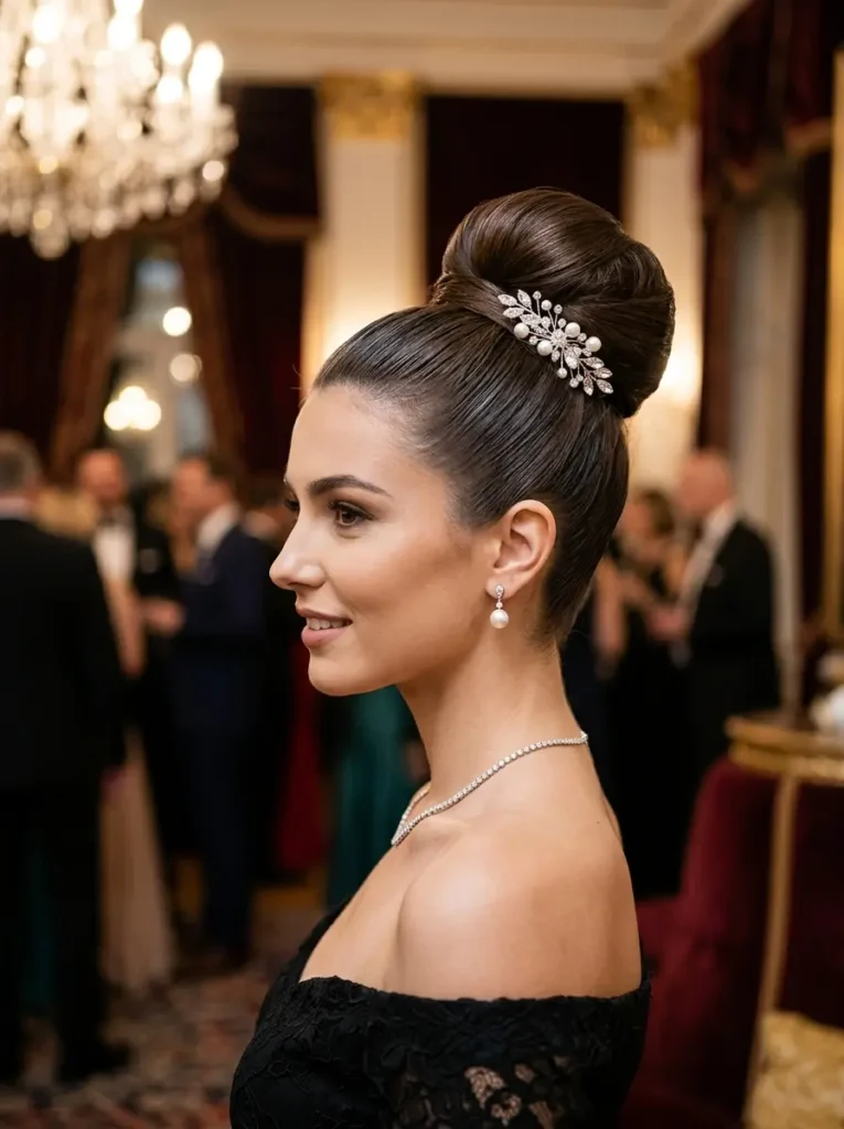 Elegant High Bun