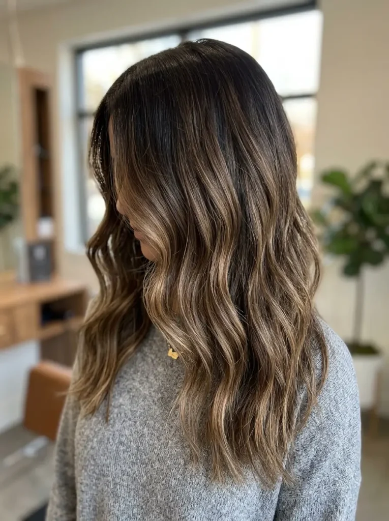 Espresso Brown Balayage