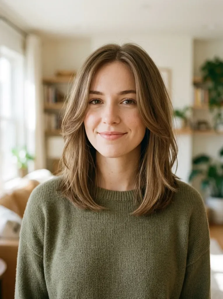 Fine Hair Face Framing Layers