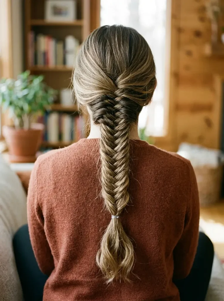 Fishtail Braid Hairstyle