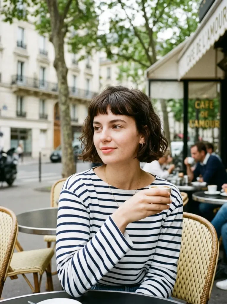 French Bob With Baby Bangs