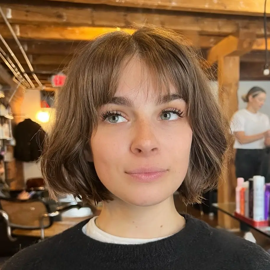 French Bob with Bangs