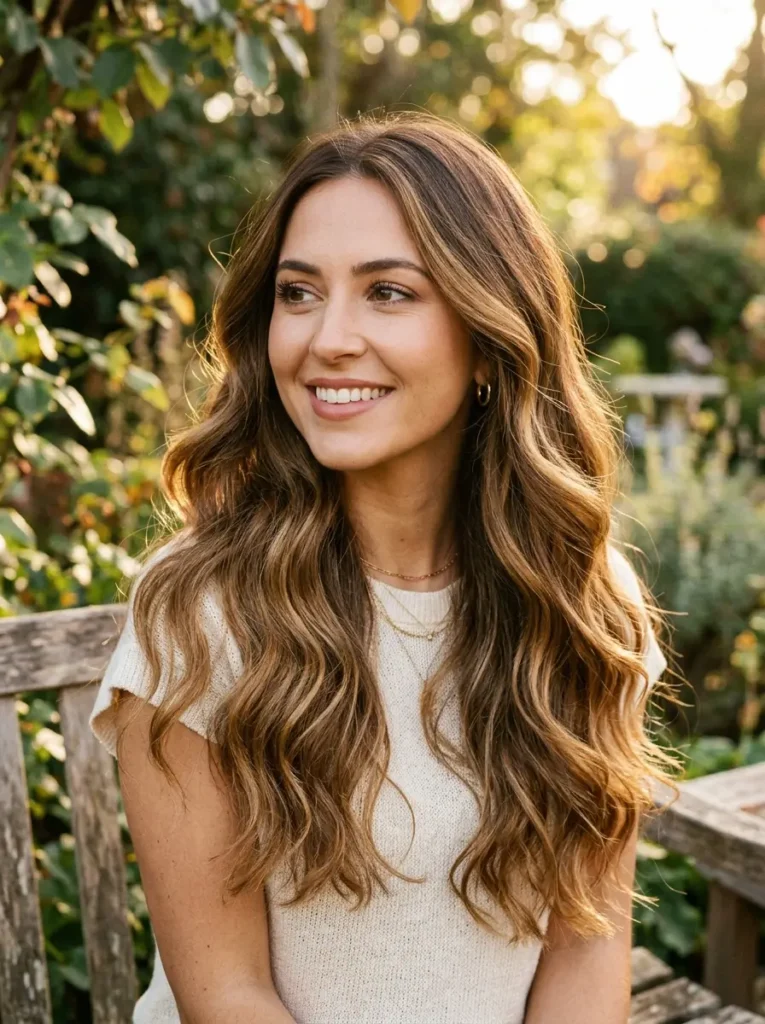 Golden Brown Balayage