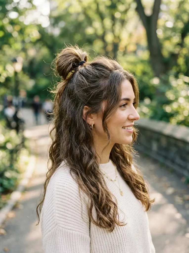 Half-Up Top Knot