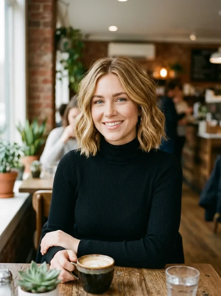 Honey Blonde Bob