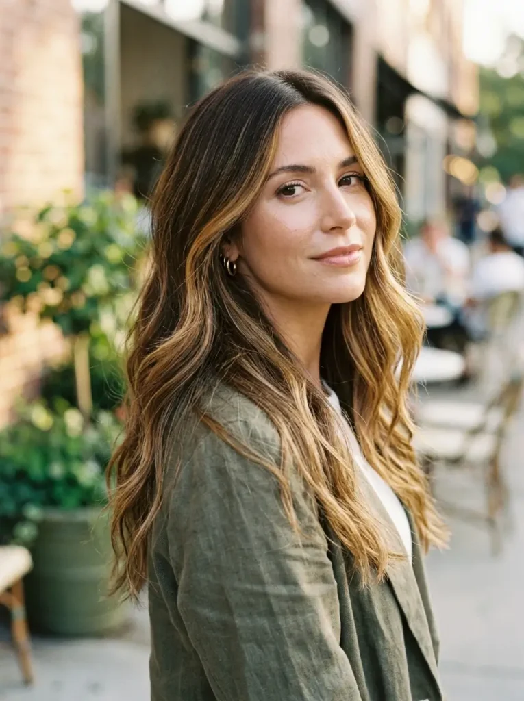 Honey Brown Balayage
