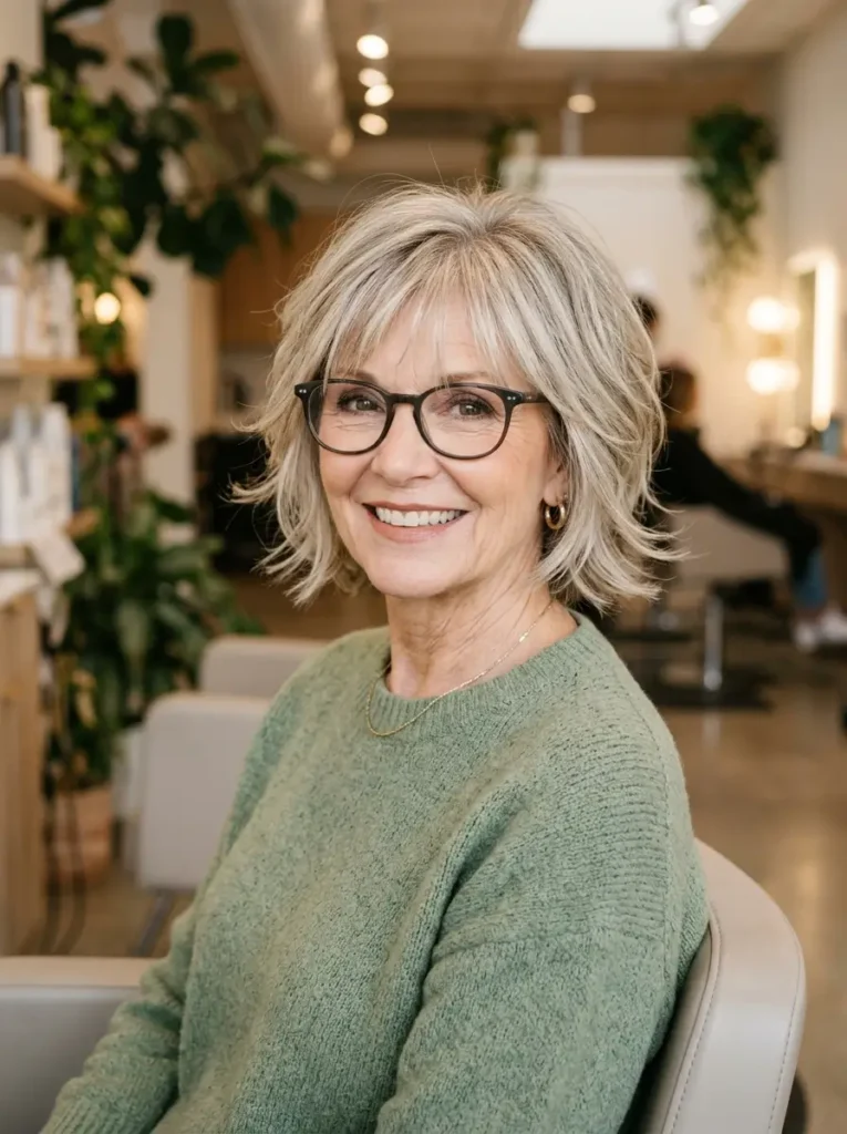 Layered Cut for Fine Hair