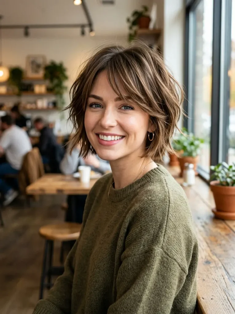 Layered Short Bob