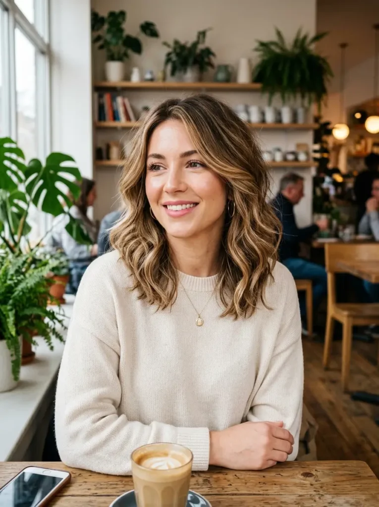 Layered Wavy Lob
