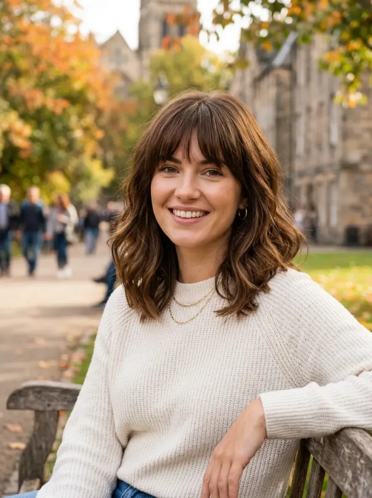 Long Bob with Bangs