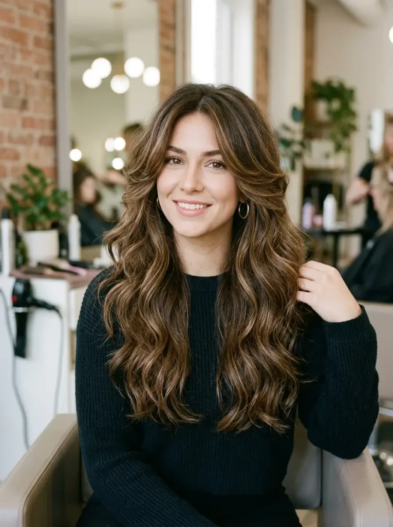Long Butterfly Layered Haircut