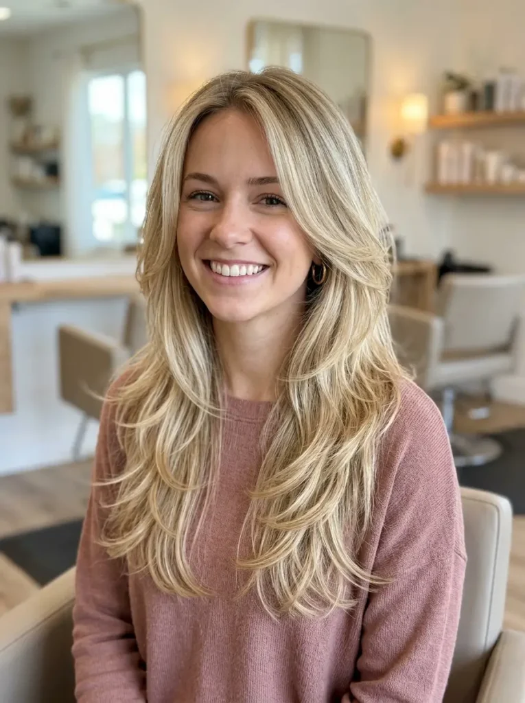 Long Layered Haircut for Fine Hair