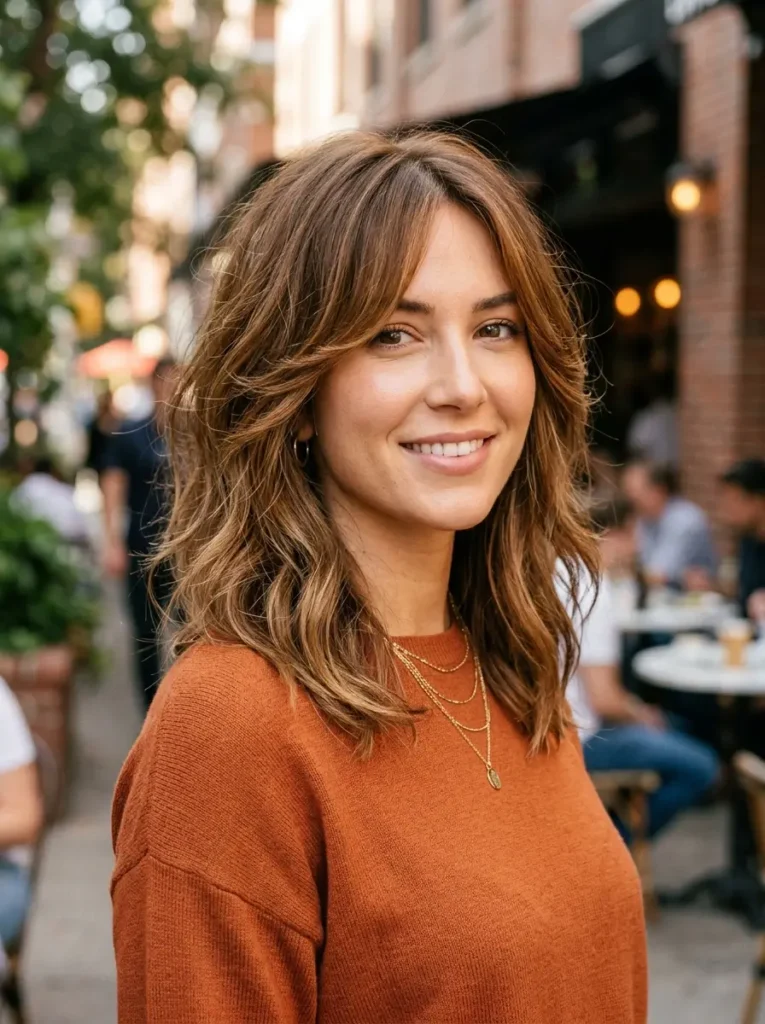 Long Layered Shoulder Bob