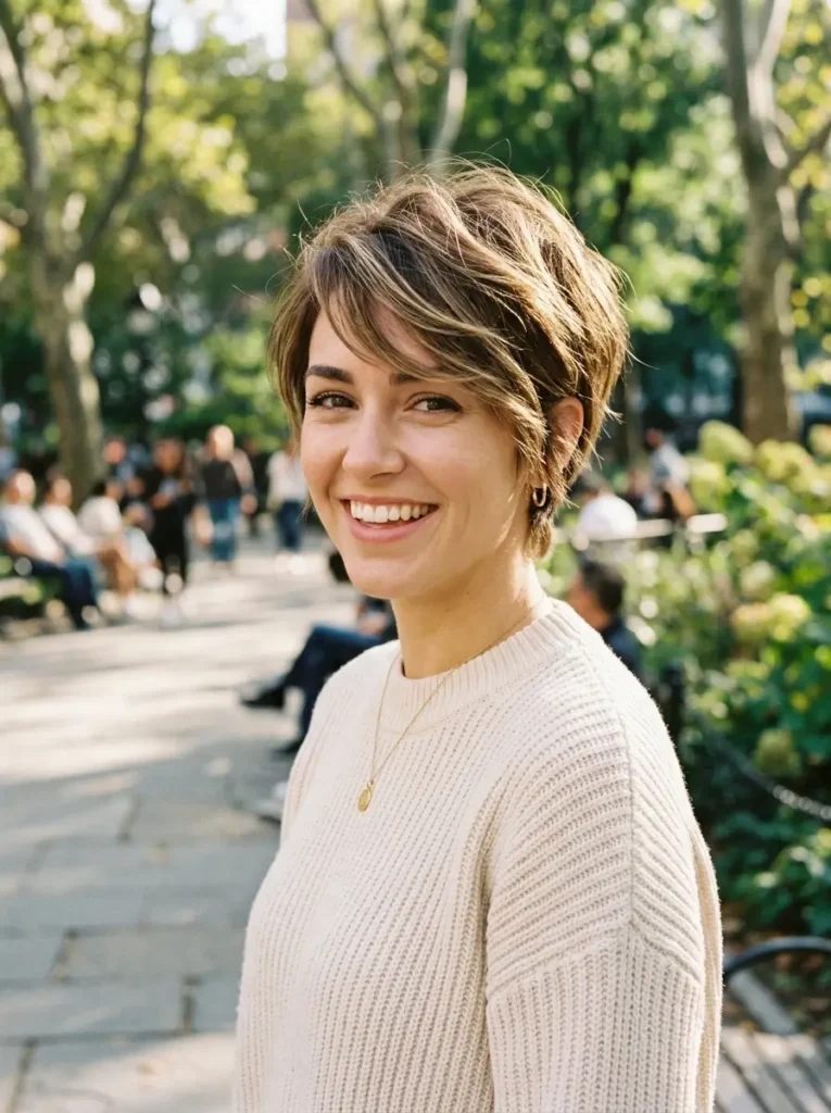 Long Pixie Hairstyle