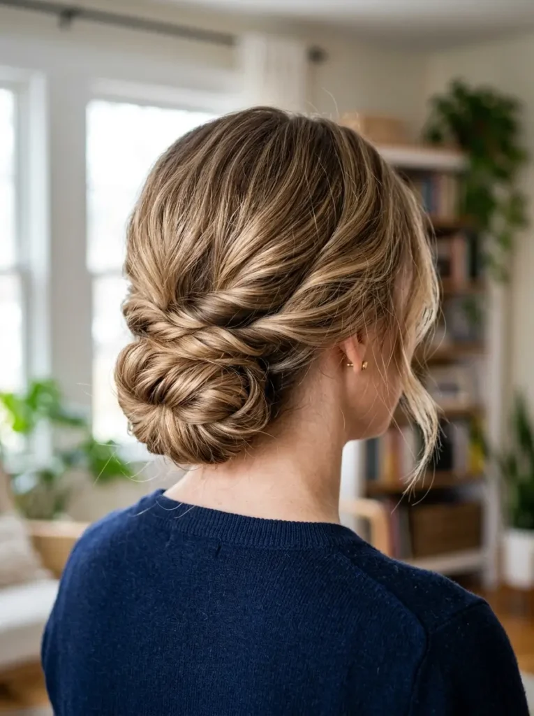 Low Twisted Bun