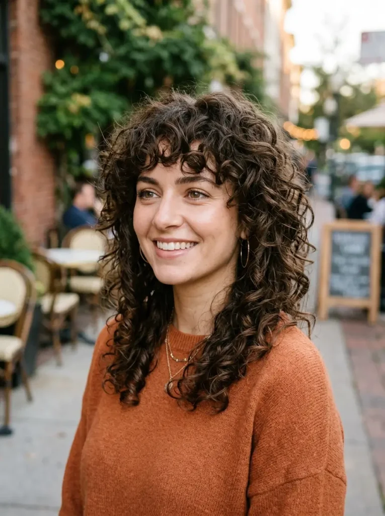 Medium Curly Shag
