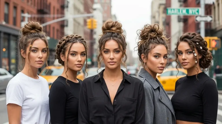 Messy Bun Hairstyles That Look Effortless and Chic