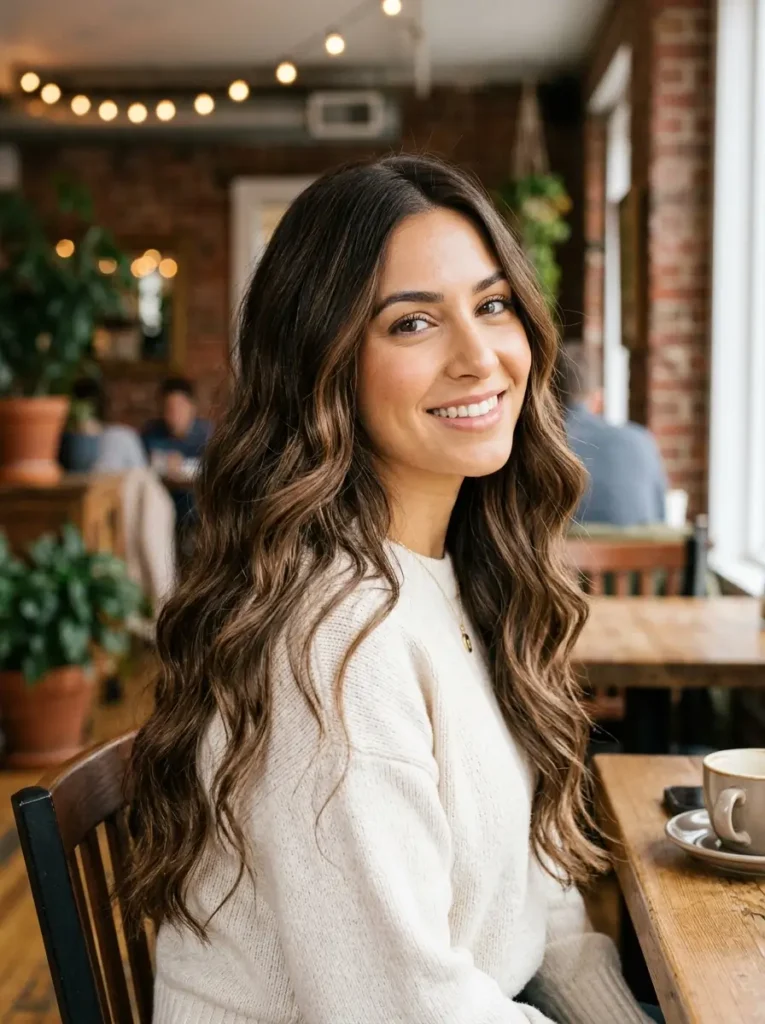 Mocha Balayage for Brown Hair
