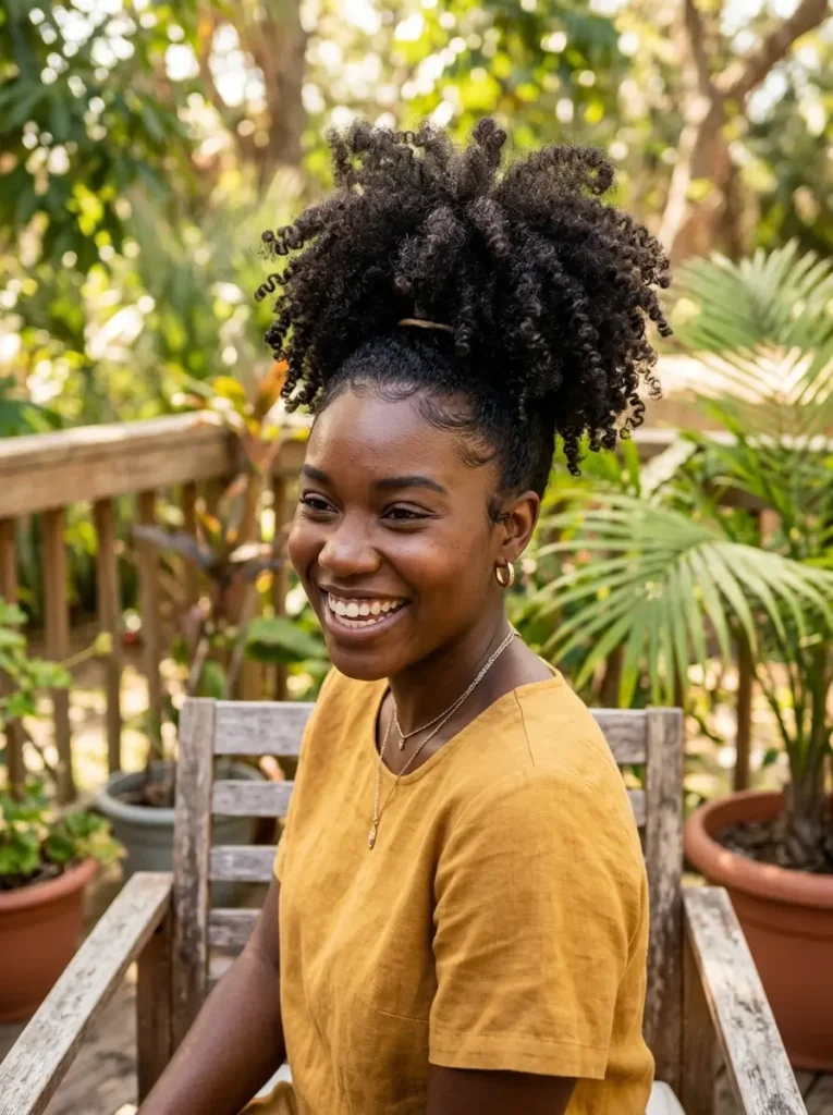 Pineapple Ponytail