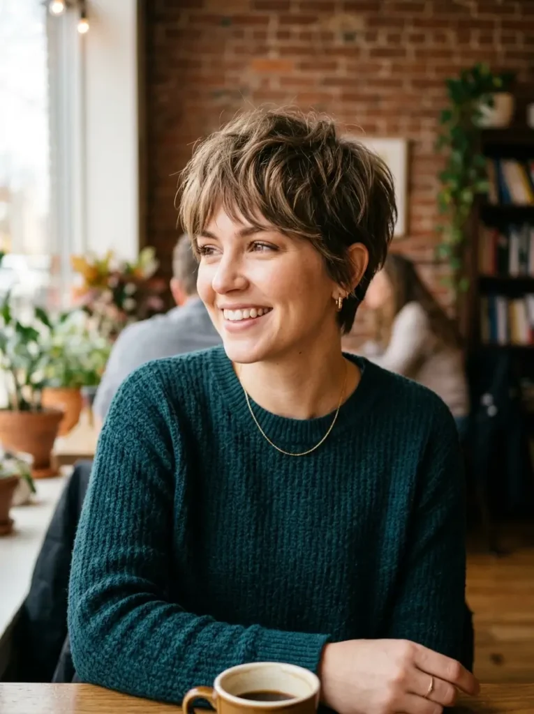 Pixie Shag for Fine Hair