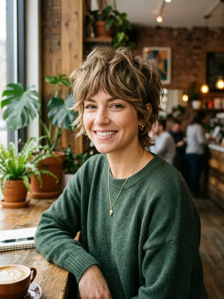 Shaggy Pixie Bob Haircut