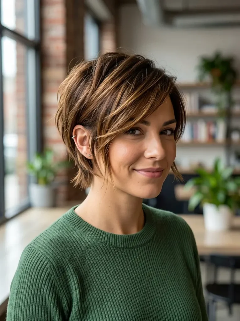 Short Bixie Cut