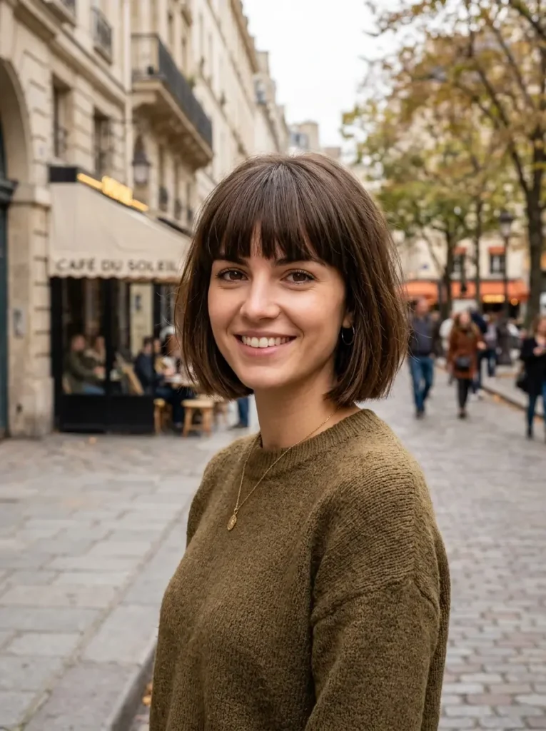 Short Bob with Bangs