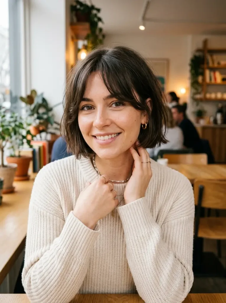 Short Bob with Bangs