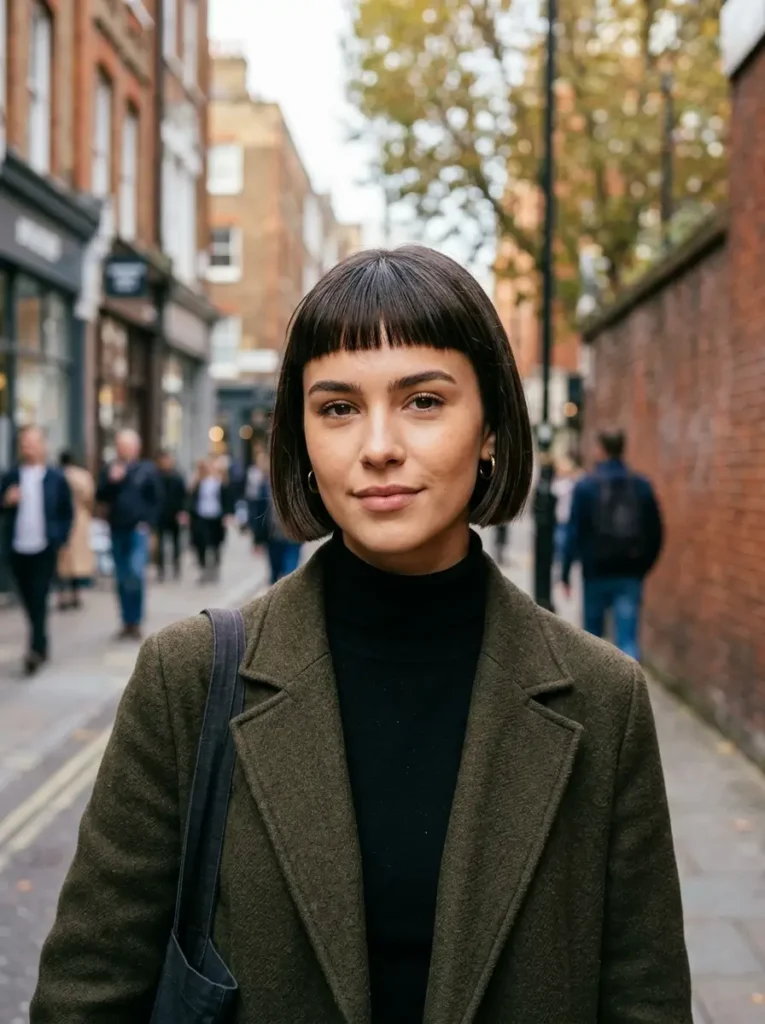 Short Bob with Micro Bangs