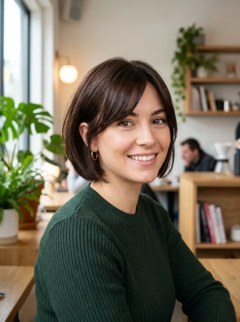 Short Bob with Side Bangs