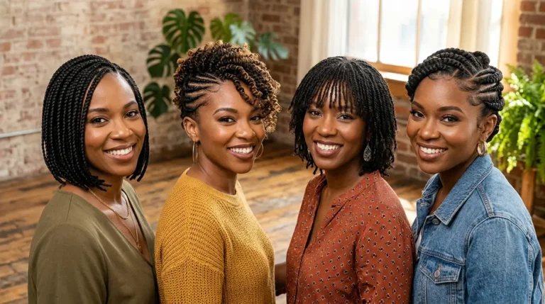 Short Braided Hairstyles for Black Women to Love