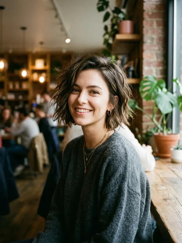 Short Choppy Bob