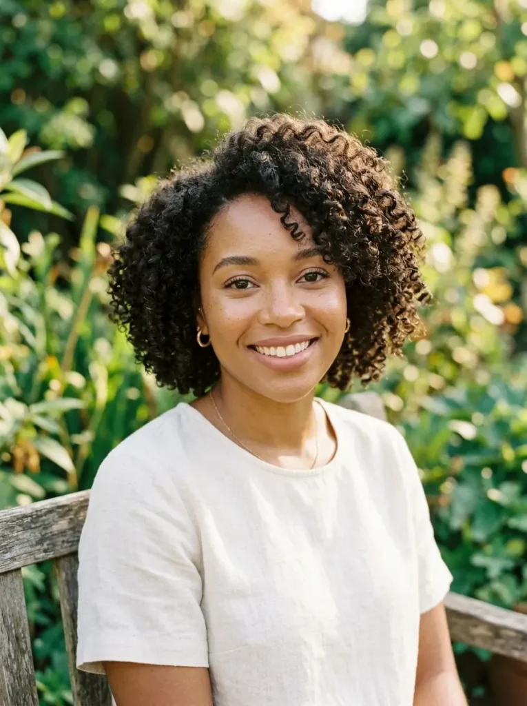 Short Curly Bob