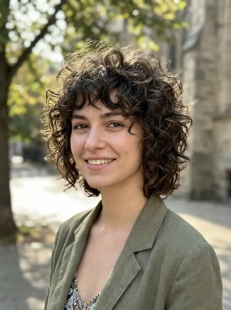 Short Curly Shag