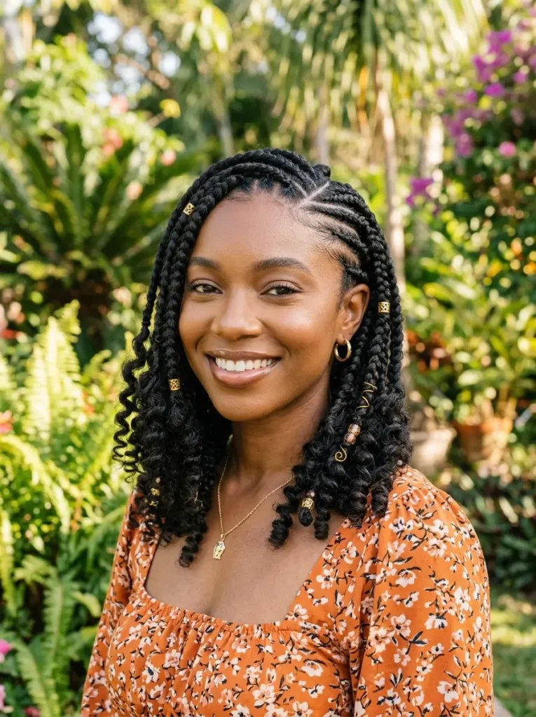 Short Goddess Braids