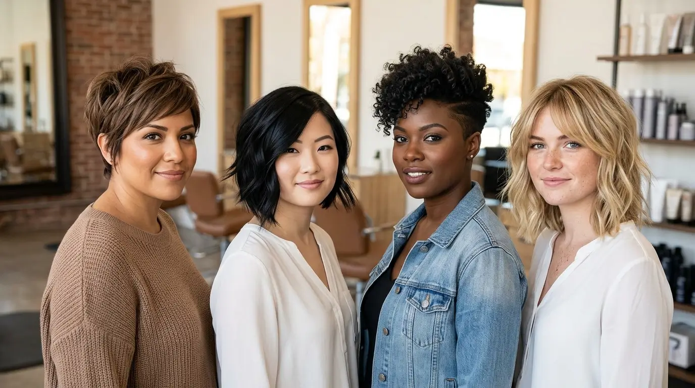 Short Haircuts for Round Faces That Look Fresh and Flattering