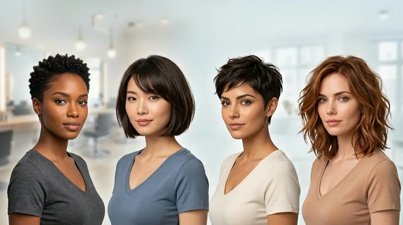 Short Haircuts for Thick Hair That Are Easy to Style