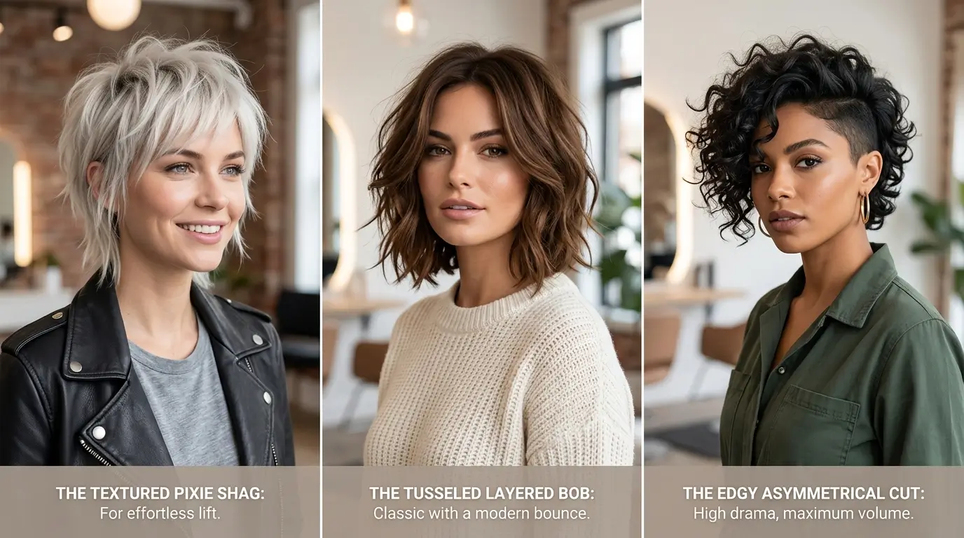 Short Layered Haircuts for Fresh Modern Volume Ideas