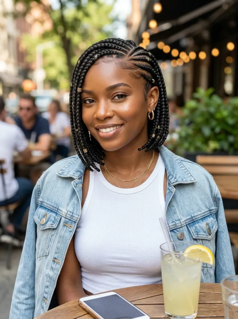 Short Lemonade Braids