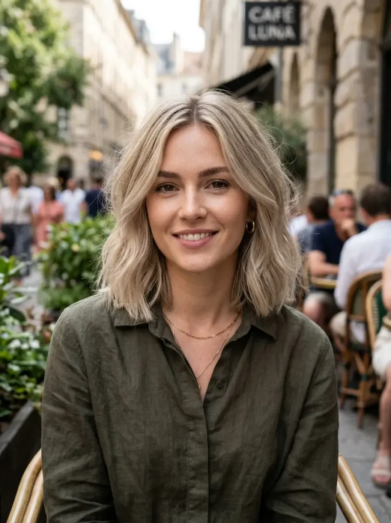 Short Lob for Fine Hair