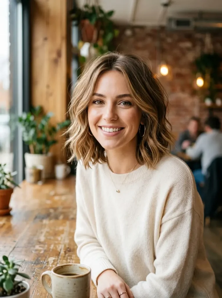 Short Lob with Soft Layers